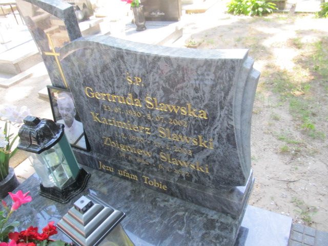 Kazimierz Ślawski 1930 Trzciel - Grobonet - Wyszukiwarka osób pochowanych