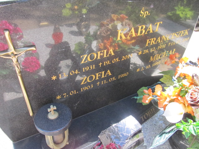 Michał Kabat 1899 Trzciel - Grobonet - Wyszukiwarka osób pochowanych