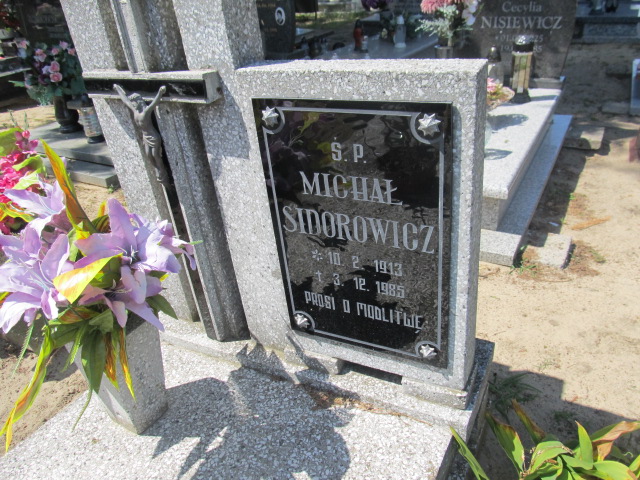 Michał Sidorowicz 1913 Trzciel - Grobonet - Wyszukiwarka osób pochowanych