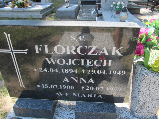 Anna Florczak 1900 Trzciel - Grobonet - Wyszukiwarka osób pochowanych