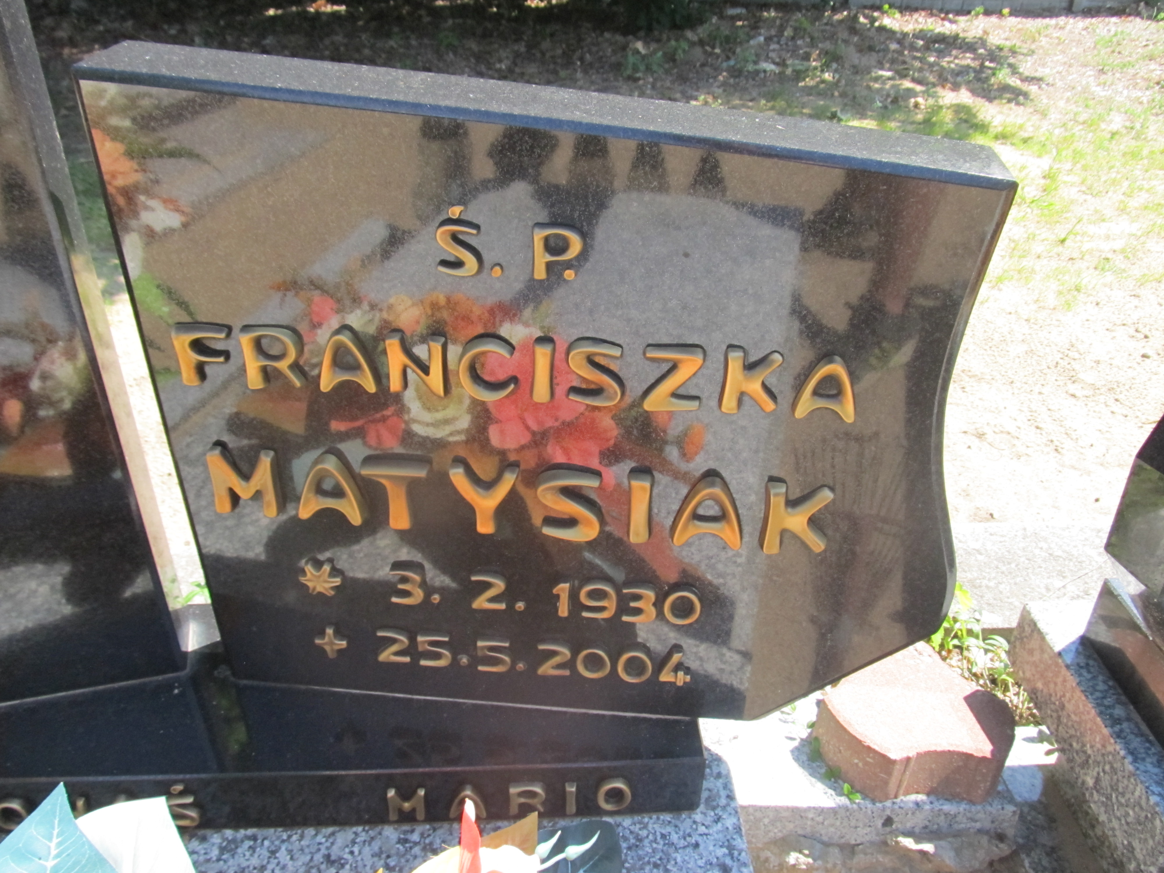 Franciszka Matysiak 1930 Trzciel - Grobonet - Wyszukiwarka osób pochowanych